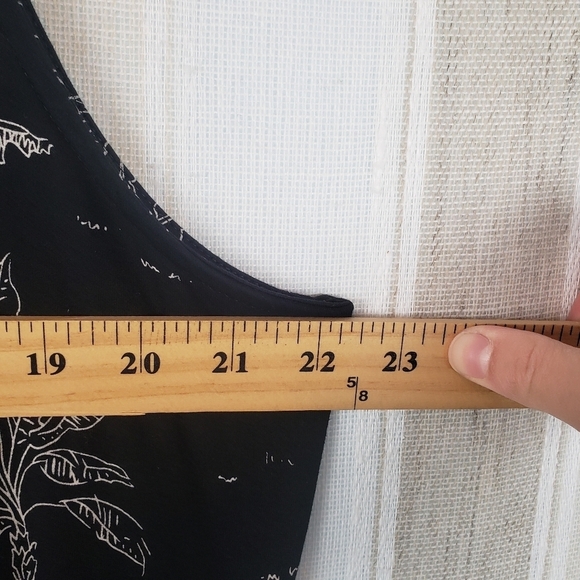 J. Jill Wearever Collection Sleeveless Midi Maxi Dress Black Size Extra Large - Picture 7 of 10